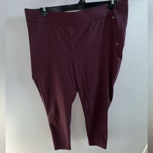 Maurice’s 20W Purple/Maroon Business Work Pants